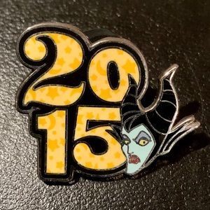 2015 Disney World Maleficent Enamel Alloy Pin